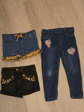 3 Pair Of Kids Jeans